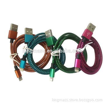 braided charge cable used for iphone6